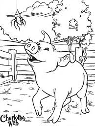 charlotte's web coloring page