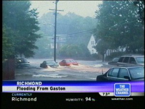 streets flooding - the weather channel